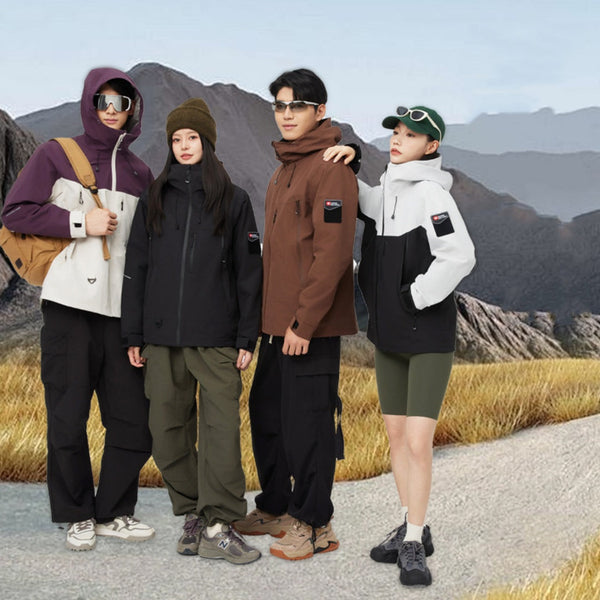 Autumn Winter Outdoor Jacket Waterproof Warm Mountaineering Couple Wear