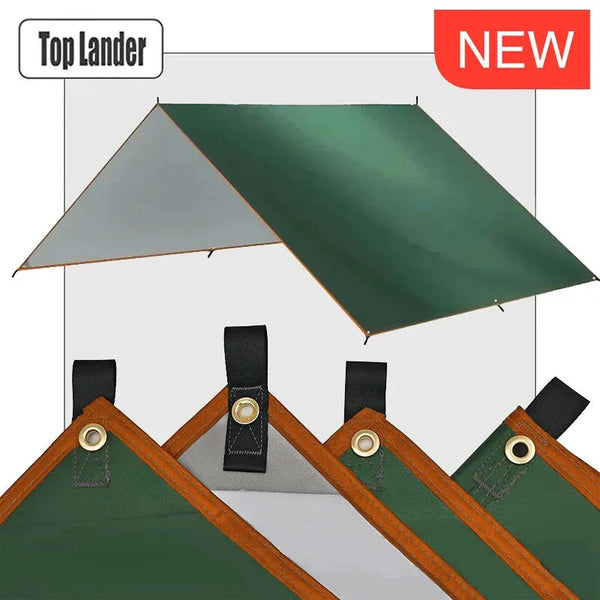 Ultralight Waterproof Tarp Tent Large Sun Shelter Camping Outdoor